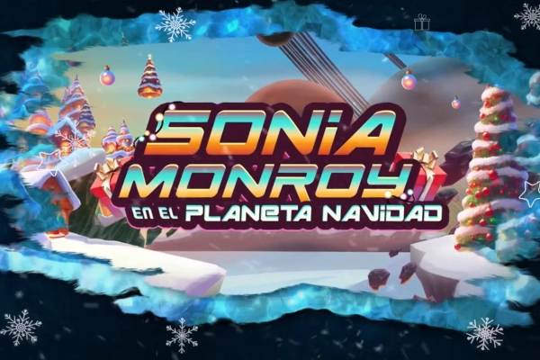 Sonia Monroy en el Planeta Navidad